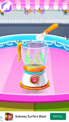 Ice Cream Cone Maker Frozen Dessert Chef android App screenshot 3